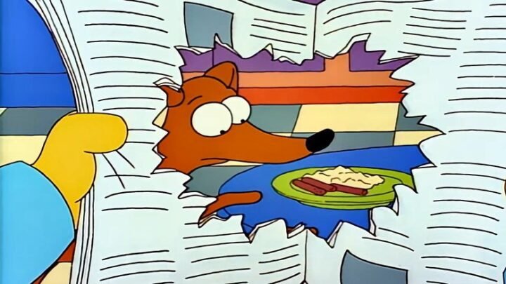 El suspenso del perro de Bart