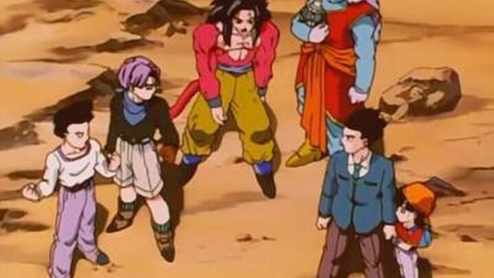 Con el poder de todos revive el Súper Saiyan 4