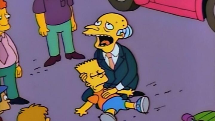 Un coche atropella a Bart